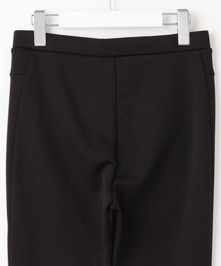 23区GOLF 【WOMEN】【吸湿発熱・ストレッチ】ストレッチ裏フリース レギパン ブラック系