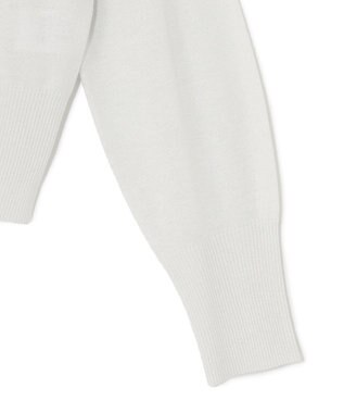 23区 L 【APPLAUDIR】コンパクト ラメカーディガン シルバー系