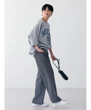 AMERICAN HOLIC ドルマンミニ裏毛プルオーバー② Light Gray Mixture