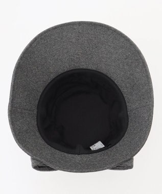 TOCCA 【サイズ調整可】RIBBON KNOT WOOLY BUCKETHAT バケットハット ライトグレー系