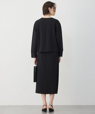 ICB レースコンビジャージー ナロースカート ブラック