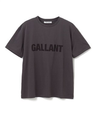 BEIGE， 【好評につき追加生産決定！】SERGE / プリントTシャツ Slate x Black