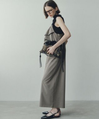 YECCA VECCA 2wayチェーンギャザーバッグ Mix