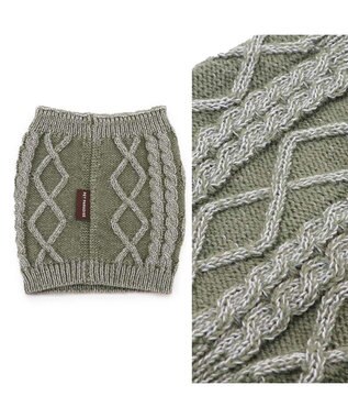 PET PARADISE ペットパラダイス 反射スヌード 《カーキー》 中型犬 大型犬 カーキ