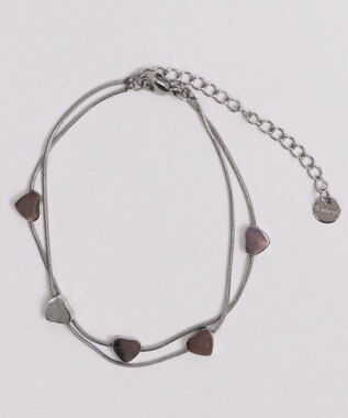 WEGO Lステンレスモチーフ2連ブレス 柄4