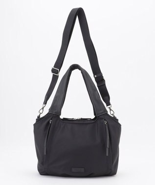 Y'SACCS ふんわりラウンド2WAYトート Mサイズ ブラック