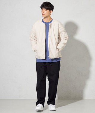 SHARE PARK MENS 【UNISEX】モンスター中綿カーディガン（L・XLサイズ） オフホワイト