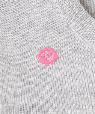 PW CIRCULUS 【WOMEN】Spark cat クルーネックニット ゴルフウェア レディース グレー系