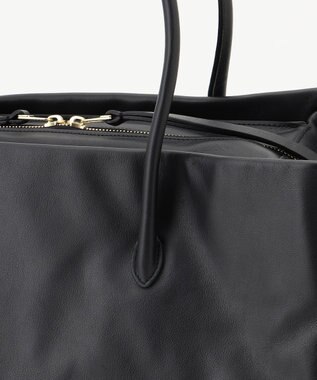 BEIGE， 【一部店舗限定】MARY AL TERNA /  RIKYU レザートートバック Black