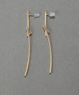 Phoebe 【金属アレルギー対応】フロウスティックピアス　ゴールド ゴールド