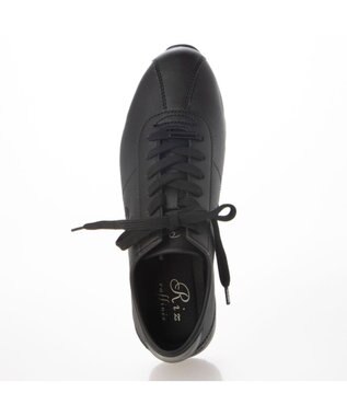 Riz raffinee <Riz raffinee>【le coq sportif×Riz raffinee】ヒールアップ厚底スニーカー ブラック
