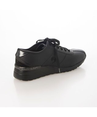 Riz raffinee <Riz raffinee>【le coq sportif×Riz raffinee】ヒールアップ厚底スニーカー ブラック