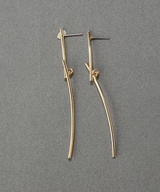 Phoebe 【金属アレルギー対応】フロウスティックピアス　ゴールド ゴールド