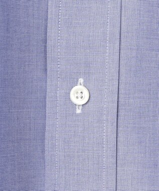 J.PRESS MEN 【PREMIUM PLEATS / 形態安定】スーピマコットンエンドオンエンド シャツ / B.D. ネイビー系