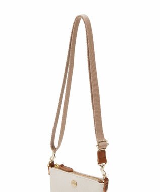 TOPKAPI 【Breath TOPKAPI】SCOTCH GRAIN スコッチグレイン ネオレザー サコッシュ スマホ ショルダーバッグ クリーム