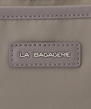LA BAGAGERIE 【撥水ナイロン】ベーシックショルダー グレージュ