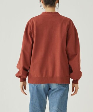 caqu caqu x GoodOn 9ozジャージー カーディガン azuki