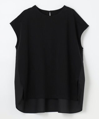 ANY 【接触冷感】秋メキバックフレア カットソー ブラック