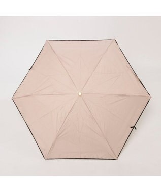 UNBILLION カシュネ cachenez / PUサテンリボン3段折りたたみ傘 ピンク