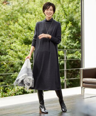 WEB限定カラーあり・洗える】EASY WOOL ワンピース / J.PRESS LADIES L