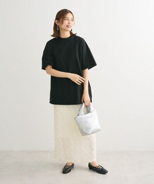 Green Parks チュールフリルＩラインスカート Ivory