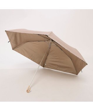 UNBILLION カシュネ cachenez / PUサテンリボン3段折りたたみ傘 ピンク