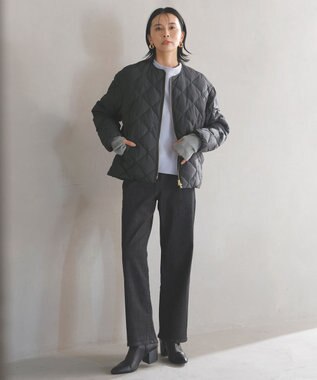 UNFILO 裏起毛スウェット クルーネック サックス