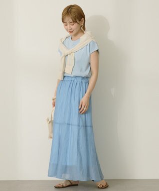 AMERICAN HOLIC シアースカート Light Blue