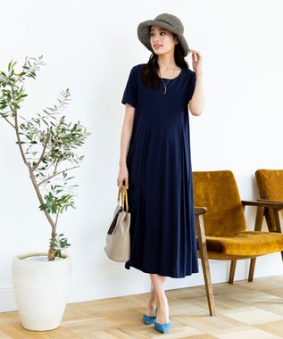 Tiaclasse ナチュラルな風合いのアンダリミックスクロシェハット ブラウン