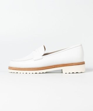 BONTRE 【LucaGrossi/ルカグロッシ】ラギットソールローファー ホワイト