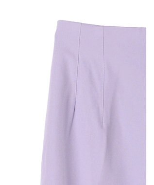 Green Parks 裾スリット／選べる美脚みえパンツ Lavender