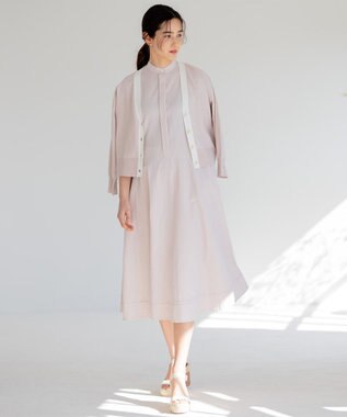 組曲 S 【アンサンブル対応可】CHAIニット バイカラーカーディガン ローズ系