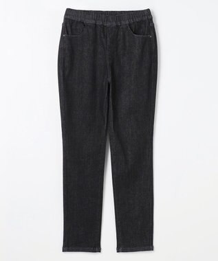 ANY L 【ウエストゴム】ウルトライージースキニーデニム ブラック