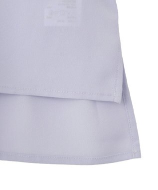 YECCA VECCA フリルデザインブラウス Sax