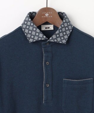 JOSEPH ABBOUD 【軽量・保形・快適な肌触り】ウィンターダディポロ ダルブルー系