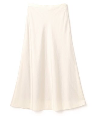 uncrave 【洗える】サテン フレアスカート（uncrave STANDARD） オフ