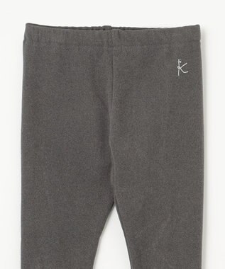 組曲 KIDS 【80-100㎝】あったか レギンス グレー系