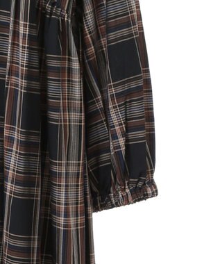 AMERICAN HOLIC エコベロアソートギャザーワンピース Check