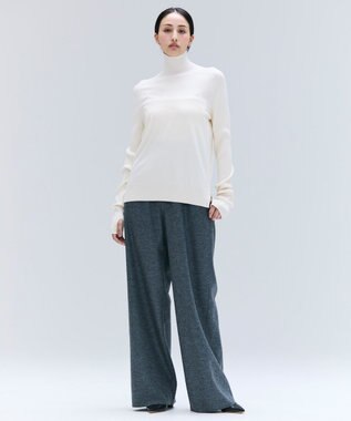 BEIGE， 【Lsize・セットアップ対応】CORBY / ウールイージーワイドパンツ C.Gray