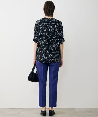 ICB L 【先行予約・WEB限定カラーあり】FluidBackSatin ドロストパンツ ロイヤルブルー