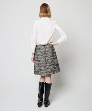 TOCCA CAMELOT TWEED スカート ブラック系