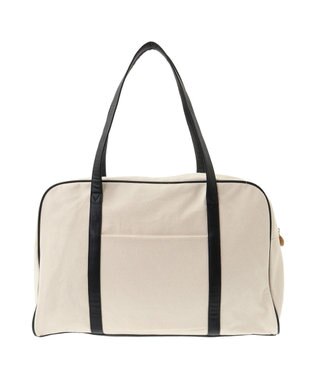 Maison de FLEUR EC限定キャンバスキャリーオンボストンバッグ Black