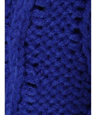 CRAFT STANDARD BOUTIQUE ケーブルニットドッキングスウェット Blue