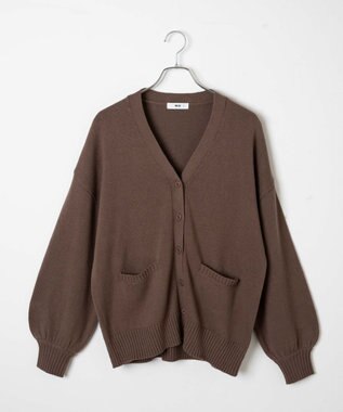 WEGO 【SCHOOL ITEM】ニットカーディガン ブラウン