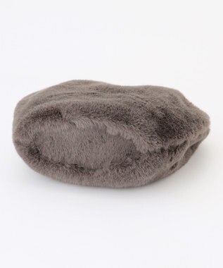 J.PRESS LADIES 【2way】エコファー バッグ グレー系