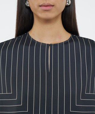 JOSEPH ジオメトリック アニメーション　ブラウス Black / Affogato