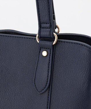 LA BAGAGERIE ソフトシュリンク リクルートバッグ ネイビー