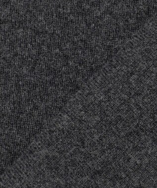 23区 S 【R(アール)】マイクロンメリノウール ニットフーディー チャコールグレー系
