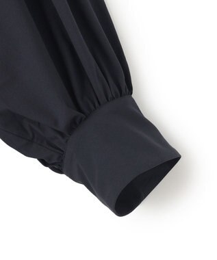 UNFILO L コンフォート シャツワンピース ネイビー