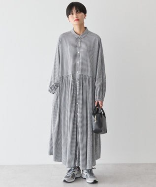 AMERICAN HOLIC サラックールアソートギャザーワンピース Gingham Check
